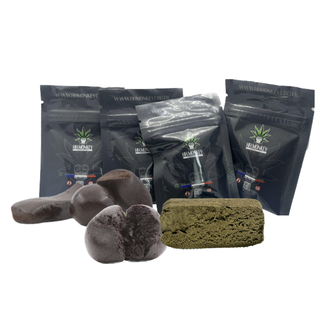 Pack découverte 4 résines 2g